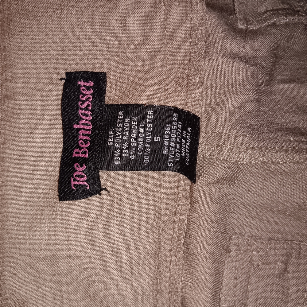 Joe Benbasset Tan Pants